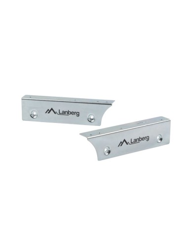 Adaptador Metálico Lanberg If-35-25 Para Bahía De 3.5'/8.89cm Permite Instalar 1 Disco 2.5'/6.35cm Incluye Tornilleria