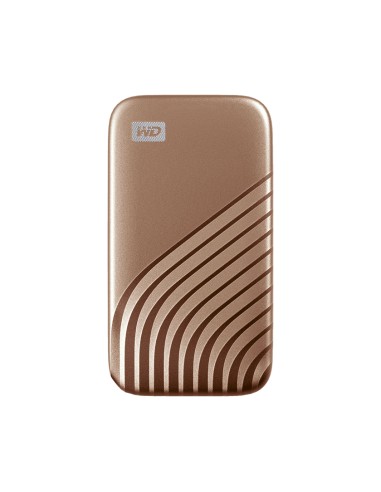 Disco Externo Ssd Western Digital Mypassport 500gb Gold      Wdbagf5000agd-wesn