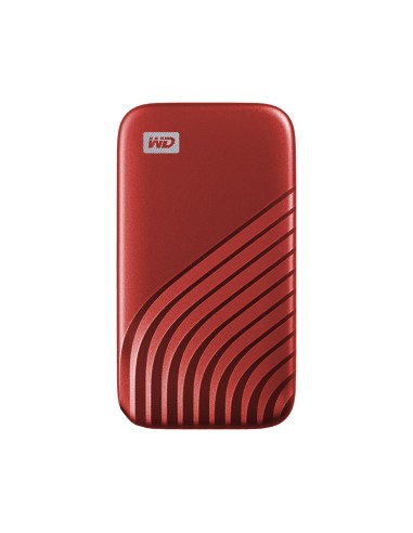 Disco Externo Ssd Western Digital Mypassport 500gb Red       Wdbagf5000ard-wesn