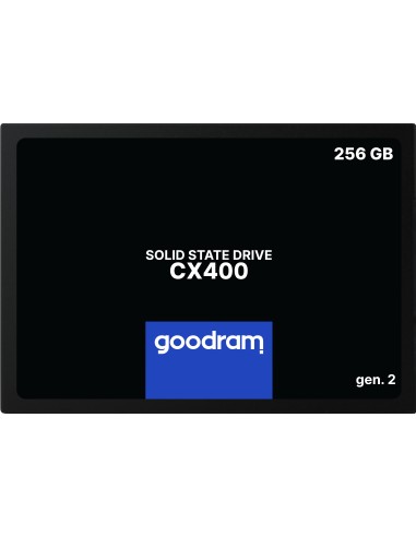 Disco Ssd Goodram Cx400 Gen.2 2.5" 256 Gb Serial Ata Iii 3d Tlc Nand