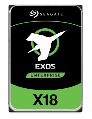 Disco Seagate Exos X18 18tb Hdd Sata 6gb/s 7200rpm 256mb 3.5" 24x7 Sed 512e/4kn St18000nm001j