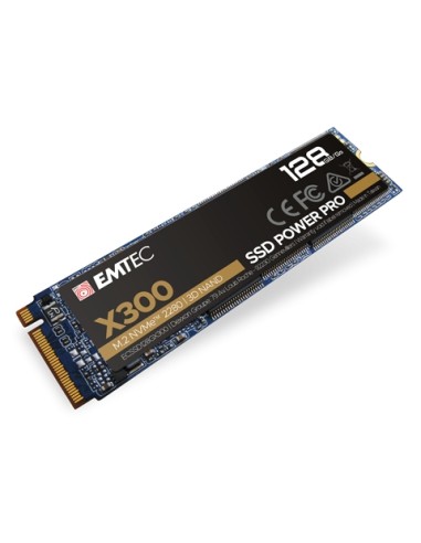 Disco Ssd Emtec 128gb M.2 Pcie X300 Nvme M2 22,80