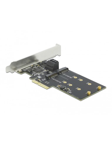 Delock Tarjeta Pci Express X4 3 Puertos Sata + 2  M.2 - Perfil Bajo