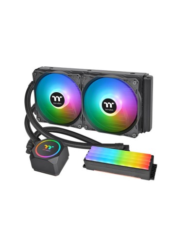 Thermaltake Floe Rc240 Cpu & Memory Aio Liquid Cooler, Refrigeración Por Agua Negro