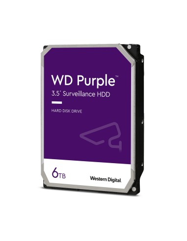 Disco Western Digital 3.5" 6tb Purple Surveillance Sata Wd62purz