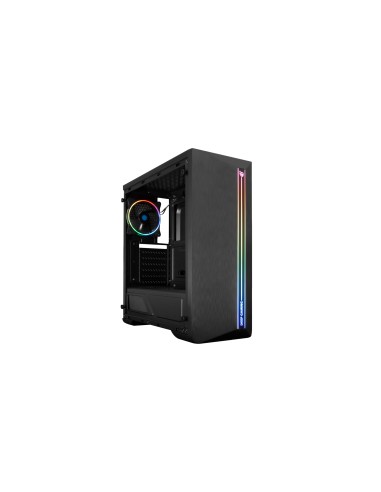 Caja Pc Deep Gaming Dgc-200 Rgb Atx Black S/f Coolbox Bahias Int:2x3'5, 2x2'5/ 2xusb3.0 1xusb2.0, Audio In/out/ Iluminacion A...