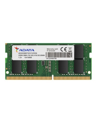 Memoria Ram Adata 8gb Ddr4 2666mhz So-dimm 19-19-19