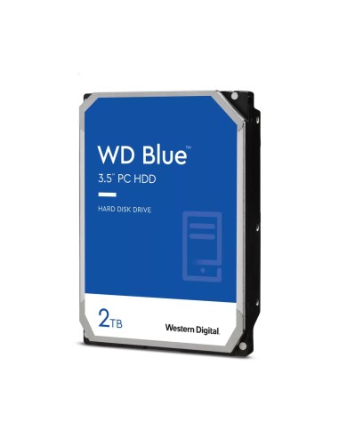 Disco Interno Hdd Western Digital Blue 3.5" 2tb Sata Wd20ezbx Sata3 5400 256mb