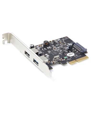 Tarjeta Pci Express Startech.com  De 2 Puertos Usba 10gb/puerto - Tarjeta Pci-e 3.0 X2 Usb 3.2 Gen 2 (10gbps) Tipo A - Win/li...