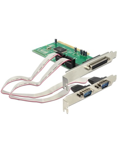 Delock Pci Karte   2 X Seriell + 1 X Parallel