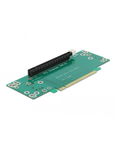 Delock Tarjeta Vertical Pci Express X16 A X16 Orientada Hacia La Izquierda - Altura De La Ranura 53,9 Mm