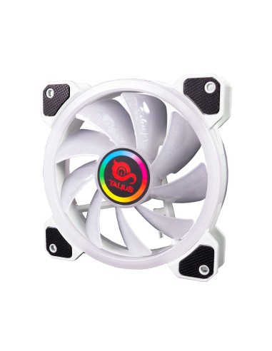 Ventilador Auxiliar Rgb Blanco Iris Spectrum 12cms