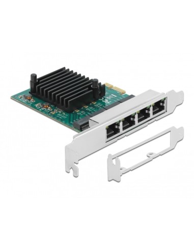 Delock Pci Express X1 Karte 4 X Rj45 Gigabit Lan Rtl8111