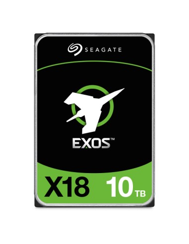 Disco Seagate Exos X18 10tb Hdd Sata 7200rpm 256mb Cache 512e/4kn Blk