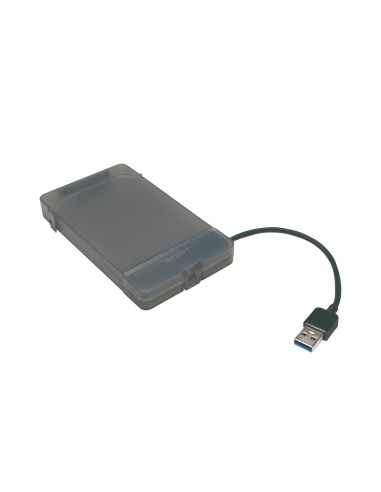 Logilink Au0037 Caja Para Disco Duro Externo 2.5" Carcasa De Disco Duro/ssd Gris