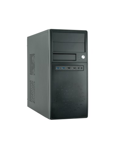 Caja Pc Chieftec Cg-04b-op Carcasa De Ordenador Midi Tower Negro