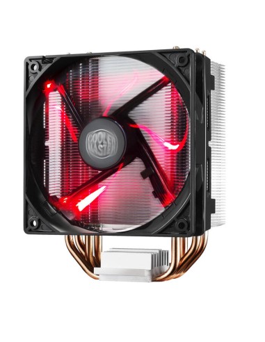 Coolermaster Ventilador Cpu Hyper 212 Led Rojo Intel/amd