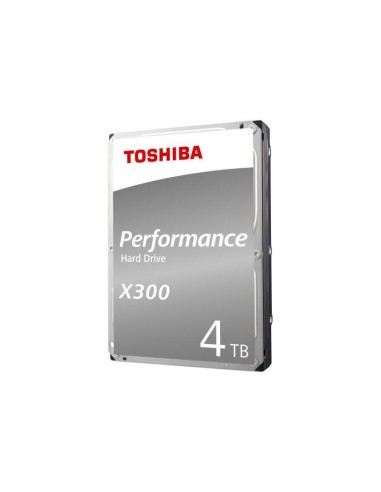 Disco Interno Hdd Toshiba 3.5" 4tb X300 Performance Sata 6.0gbit/s 7200rpm 256mb Bulk