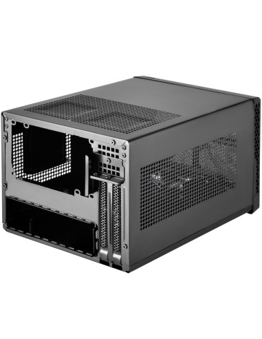 Caja Pc Silverstone Cube Case Sst-sg13b-q Sugo Mini-itx, Negro