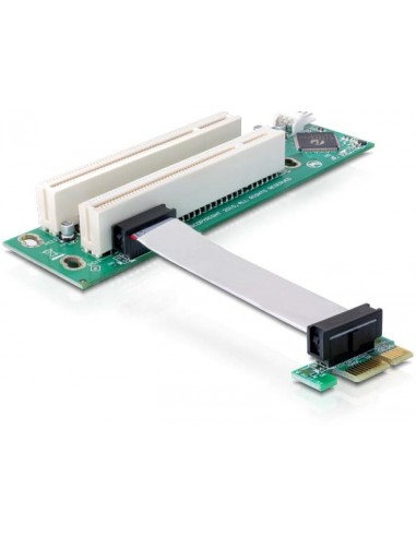 Delock Tarjeta Elevadora Pcie X1 -  2x Pci 32bit