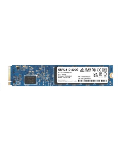 Disco Ssd Synology M.2 800gb Snv3510-800g Nvme 22110 Nvme, Ds1618+ Ds1819+ Ds2419+  Rs2818rp+ Rs820rp+