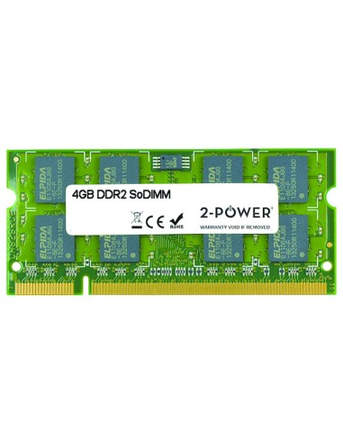 2-power Memoria Sodimm 4gb Ddr2 800mhz Sodimm 2p-kth-zd8000c6/4g