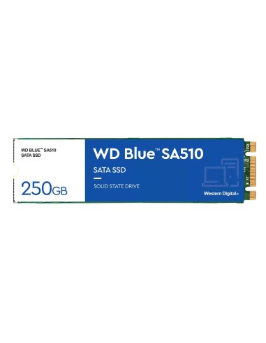 Disco Ssd Western Digital 250gb M.2 Blue Sa510 2280 Int Sata Iii 6 Gb/s