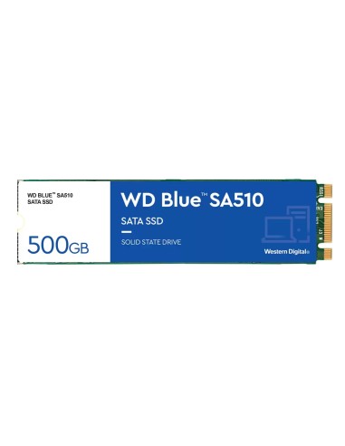 Disco Ssd Western Digital Sa510 M.2 500gb Serial Ata Iii Blue