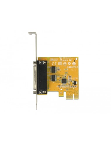 Delock Pci Express Card - 2 X Serial Rs-232 High Speed 921k Esd Protection