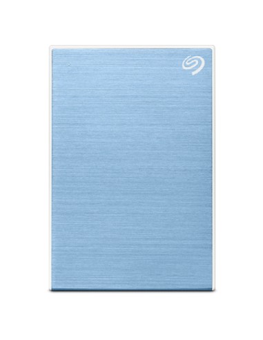 Seagate One Touch 5tb External Hdd With Password Protection Light Blue Stkz5000402