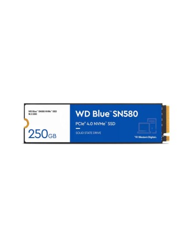 Western Digital Blue Sn580 M.2 500 Gb Pci Express 4.0 Tlc Nvme Wds500g3b0e