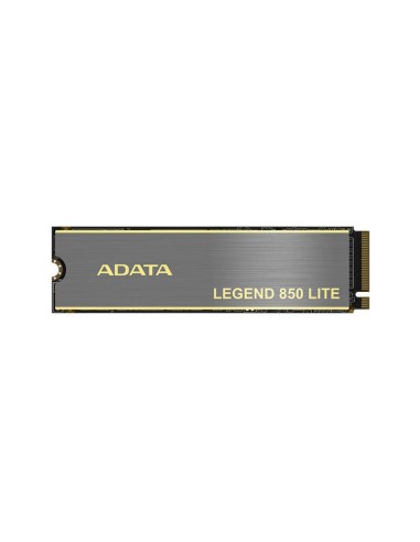 Ssd  Adata Legend 850 Lite 500gb Gris Oscuro/dorado, Pcie 4.0 X4, Nvme 1.4, M.2 2280