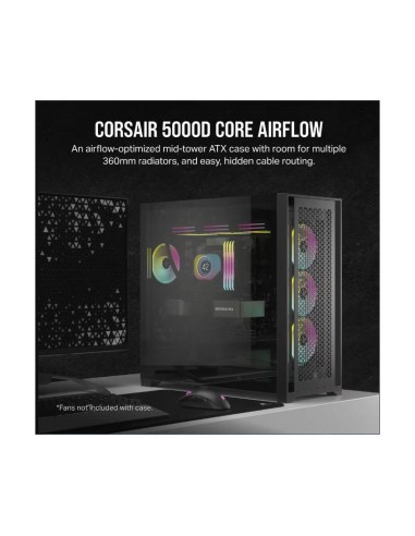 Caja Pc Corsair 5000d Core Airflow, Cc-9011261-ww
