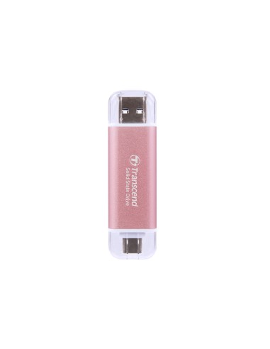 Transcend Esd310p 512gb External Ssd Usb 10gbps Type C A Pink