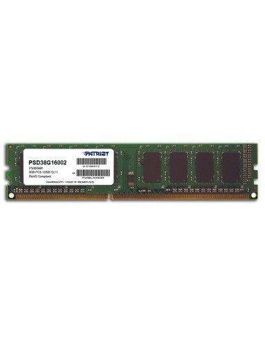 Memoria Ram Patriot Ddr3 8gb 1600mhz Cl11 1.5v