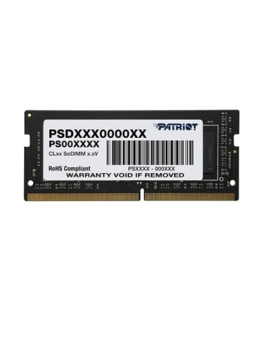 Memoria Ram Patriot Signature Series Ddr4 16gb 2666mhz Cl17 Sodimm Single