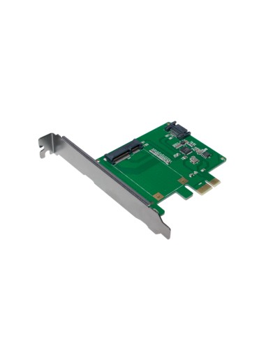 Logilink Pc0077 Tarjeta Pci-express, 1x Msata Ssd + 1x Sata Hdd