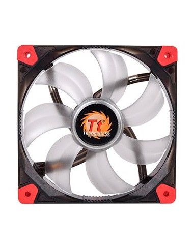 Thermaltake Luna 12 Led Blue Carcasa Del Ordenador Ventilador 12 Cm Negro, Translúcido