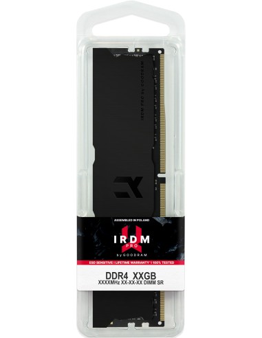 Memoria Ram Goodram Irdm Pro Ddr4 8gb 3600mhz Cl18 Dimm 1.35v Deep Black