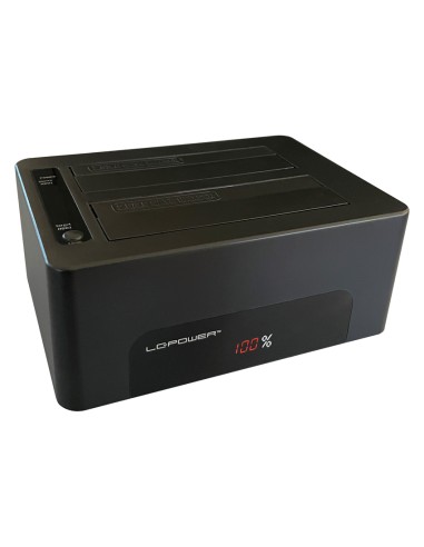 Lc-power Usb3.2 Hdd Docking Station F.2,5''/3,5'' Sata Hdd/ssd