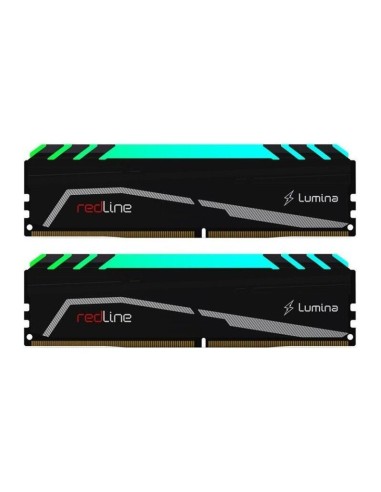 Memoria Mushkin Redline Lumina Negro 16gb Kit 2x8gb Ddr4 2666 Mla4c266ghhf8gx2