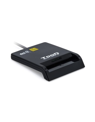 Tooq Lector De Tarjetas Inteligentes Dnie Sim Usb-c - Negro