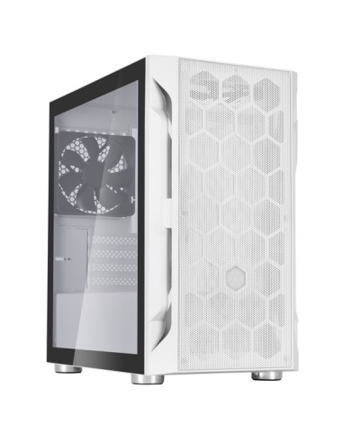 Caja Pc Silverstone Fara H1m, Blanco, Micro-atx Ventana Lateral 120 Mm X 1 Ventilador Incl. Sst-fah1mw-g