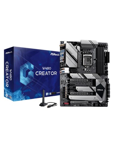 Placa Base  Asrock Lga1200 W480 Creador, Intel W480, 4xddr4, Hdmi