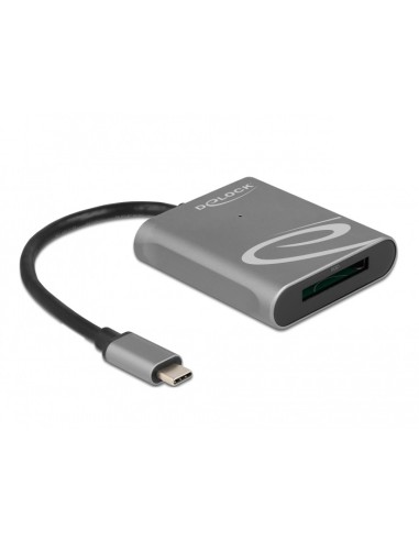 Lector De Tarjetas Externo Delock Usb Tipo-c Card Reader Para Xqd 2.0