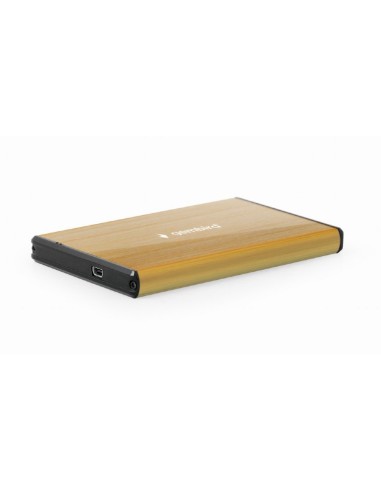 Gembird Ee2-u3s-3-gl Caja Externa Hdd Usb 3.0 2.5 Aluminio Cepillado Dorado