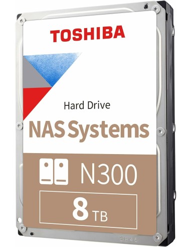 Disco Toshiba 3.5" 8tb Sata3 Nas N300 Gold 7200 256mb Intern Hlk