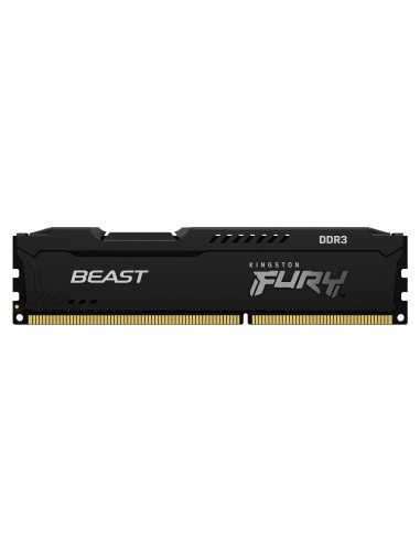 Memoria Ram Kingston Ddr3 16 Gb (2 X 8 Gb) 1600 Mhz Cl10 Fury Beast Kf316c10bbk2/16