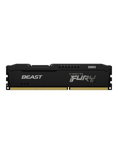 Memoria Ram Kingston 4gb 1866mhz Ddr3 Cl10 Dimm Fury Beast Black