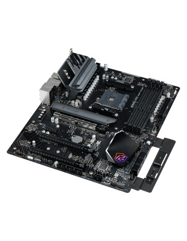 Placa Base Asrock Amd Am4 B550 Pg Riptide Atx, 4xddr4 4933+sata3 Usb3.2